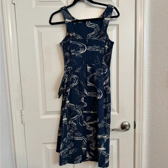 Patagonia Pataloha Loko La Stone Blue Dress - Picture 3 of 6